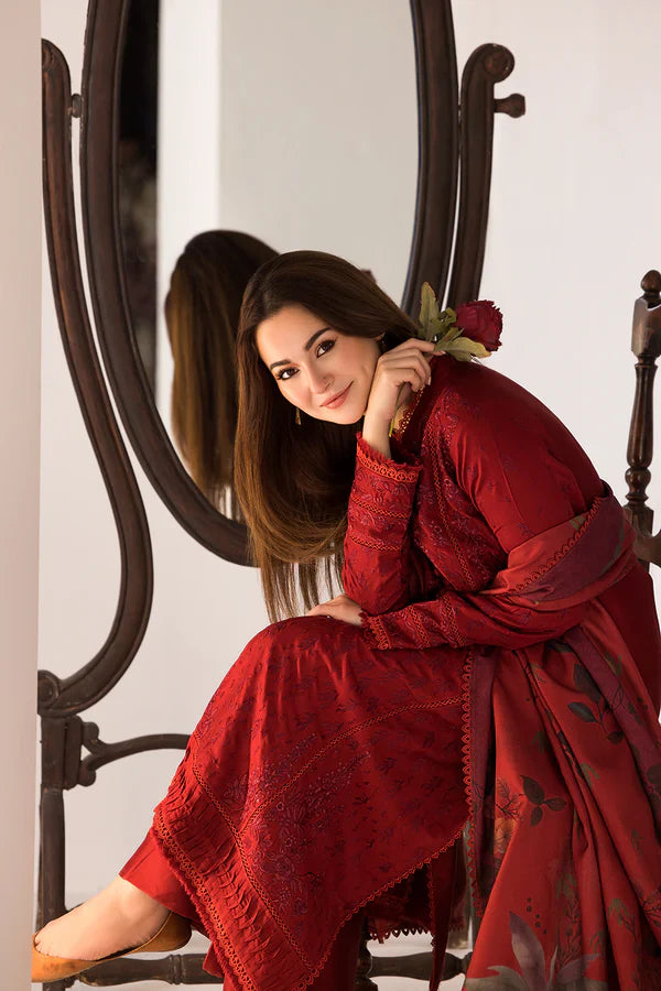 LUXURY PREMIUM EMB 3PC LAWN COLLECTION 2026