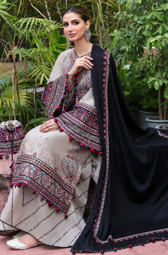 LUXURY PREMIUM EMB 3PC LAWN COLLECTION 2026