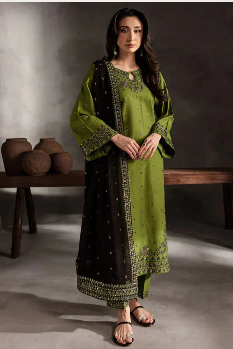 3PC Premium Embroidery Lawn Suite 2026