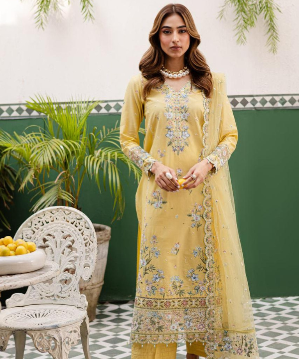 Batik New Lawn Suites Premium Embroidery Collections
