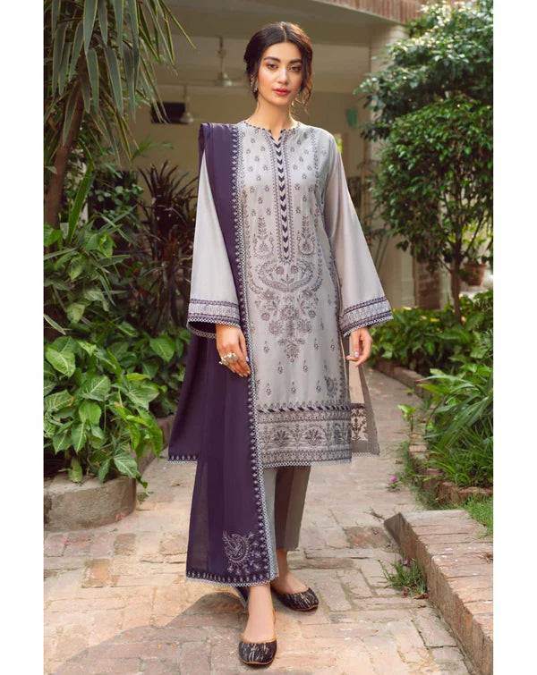 LUXURY 3PC EMB LAWN COLLECTION 2026