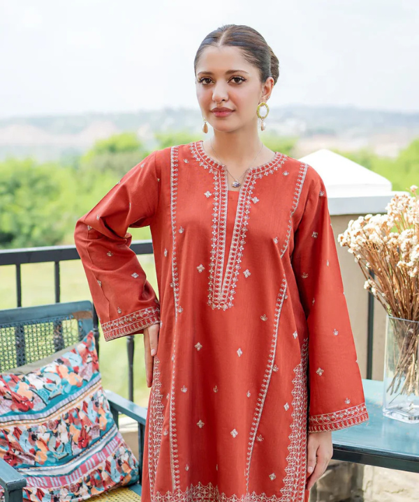 2PC Luxury & Premium 90/70 Lawn Collection Vol #7654