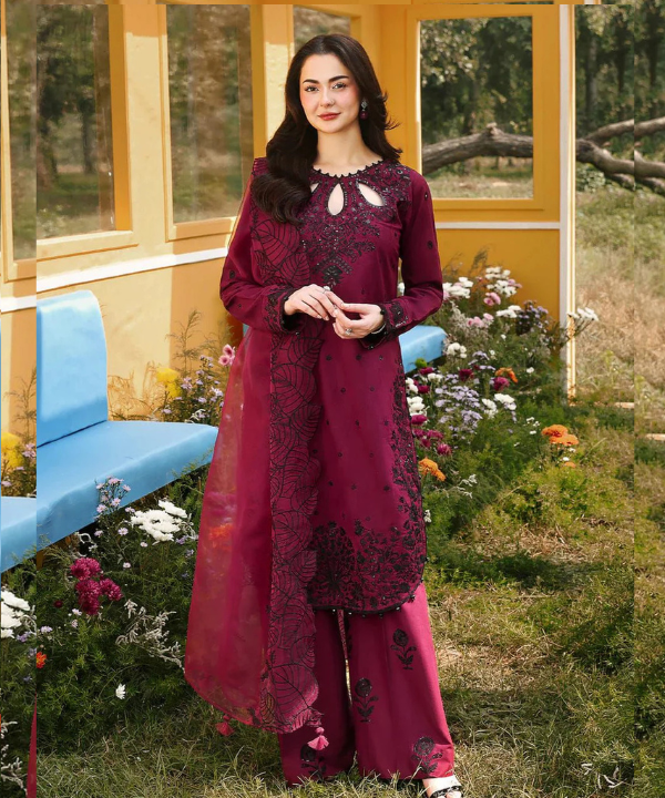 QALAMKAR Latest New Arrivals Lawn Collection 1278