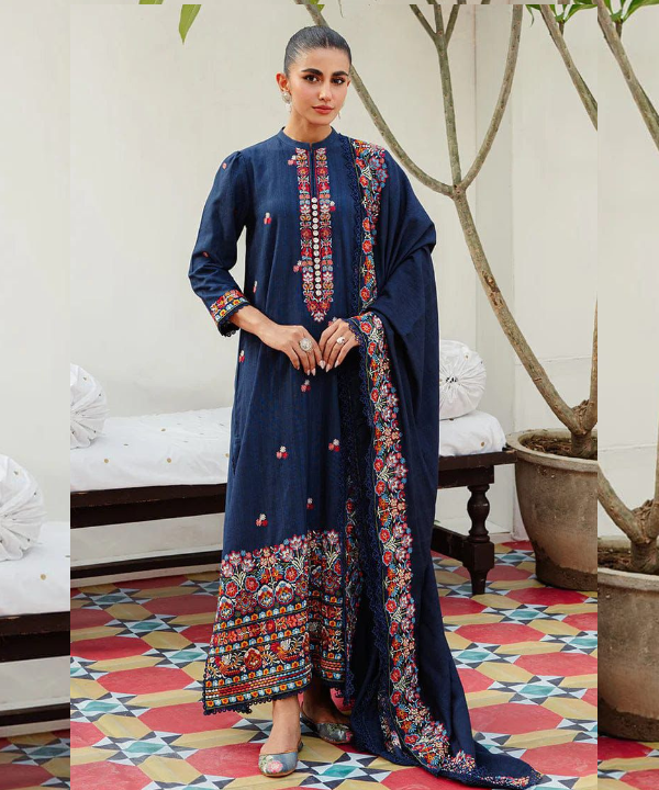 Cross Stitched Premium Emb Lawn Collectons