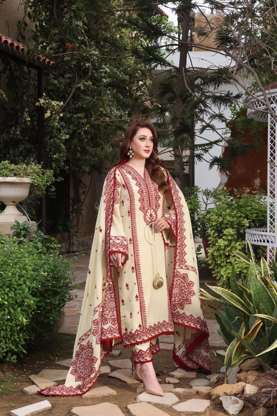 LUXURY 3PC EMB LAWN COLLECTION 2026