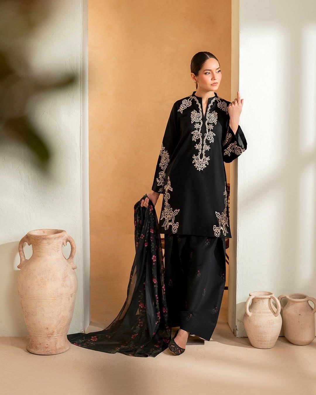 LUXURY FORMAL EMB 3PC LAWN COLLECTION