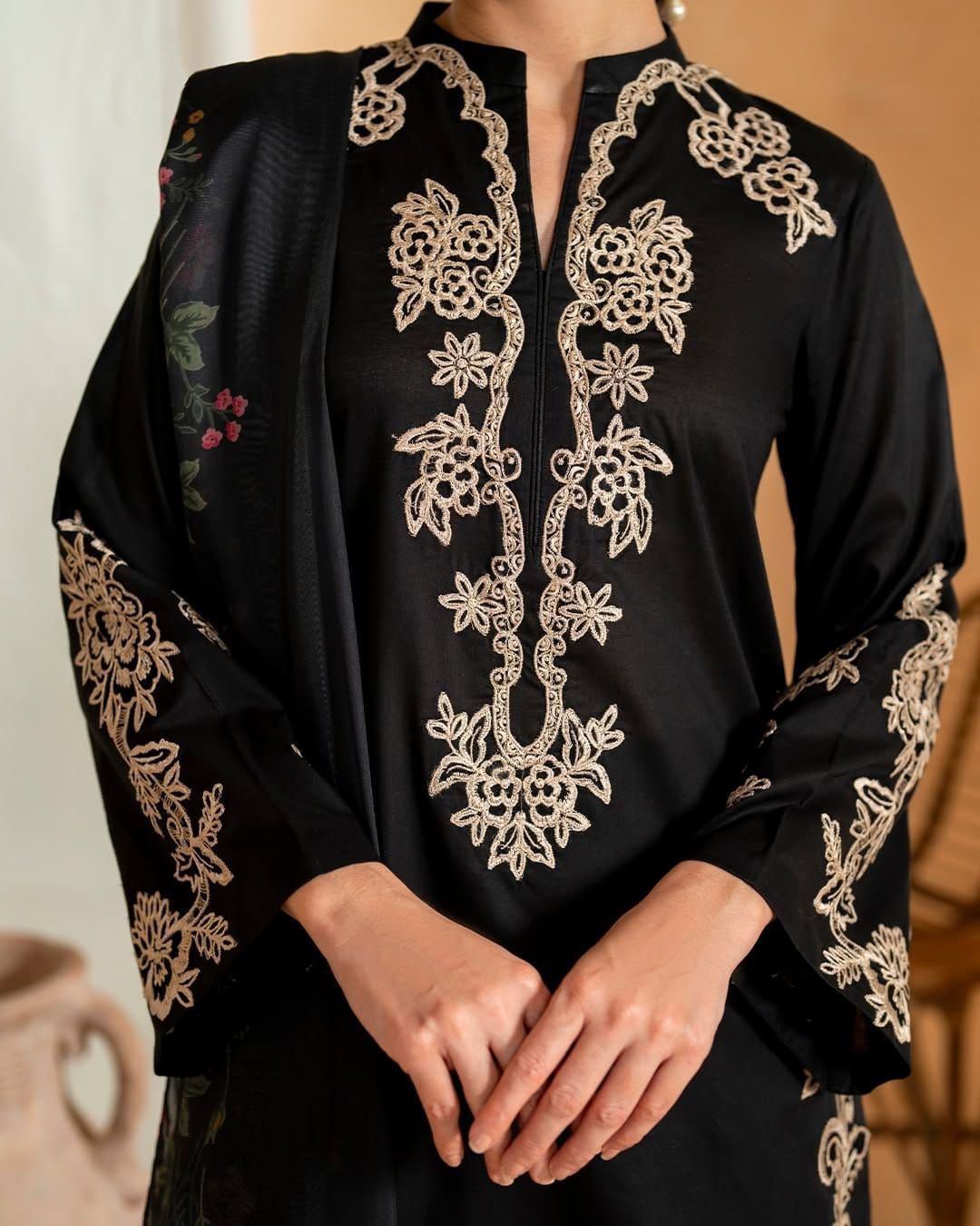 LUXURY FORMAL EMB 3PC LAWN COLLECTION