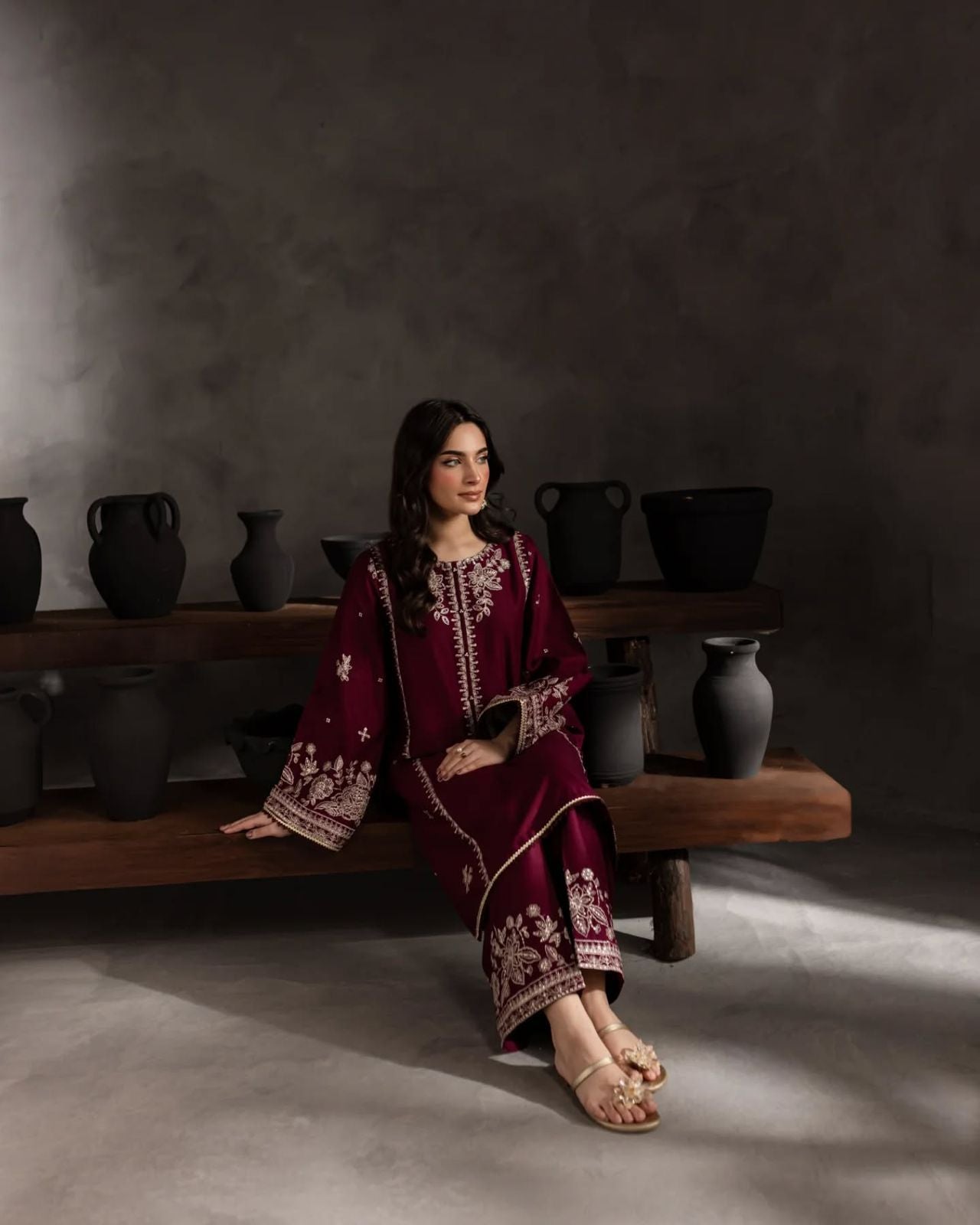 Premium 2PC Lawn Suite Vol # 1111