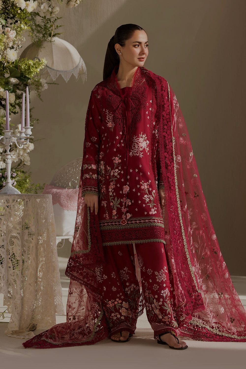 LUXURY PREMIUM EMB 3PC LAWN COLLECTION 2026