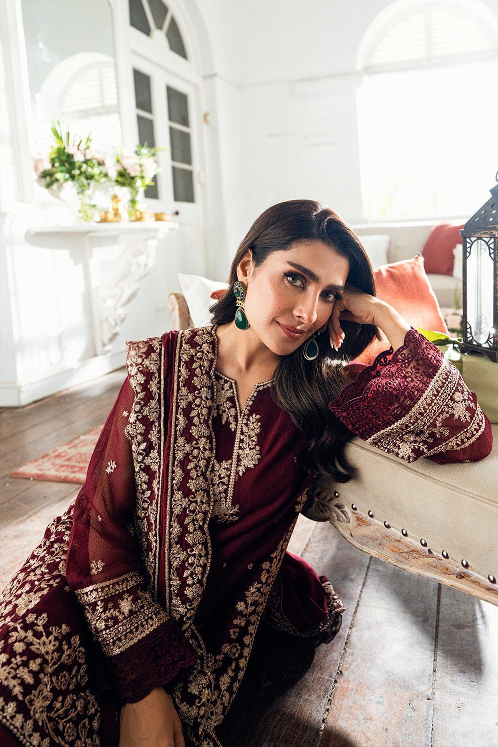 LUXURY PREMIUM EMB 3PC LAWN COLLECTION 2026