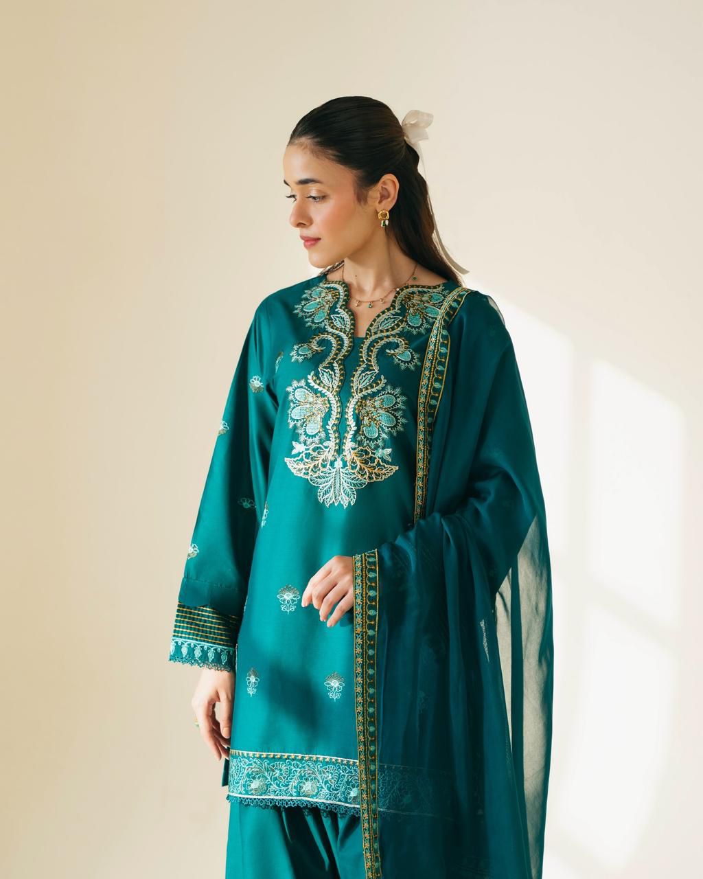 LUXURY PREMIUM EMB 3PC LAWN 2026