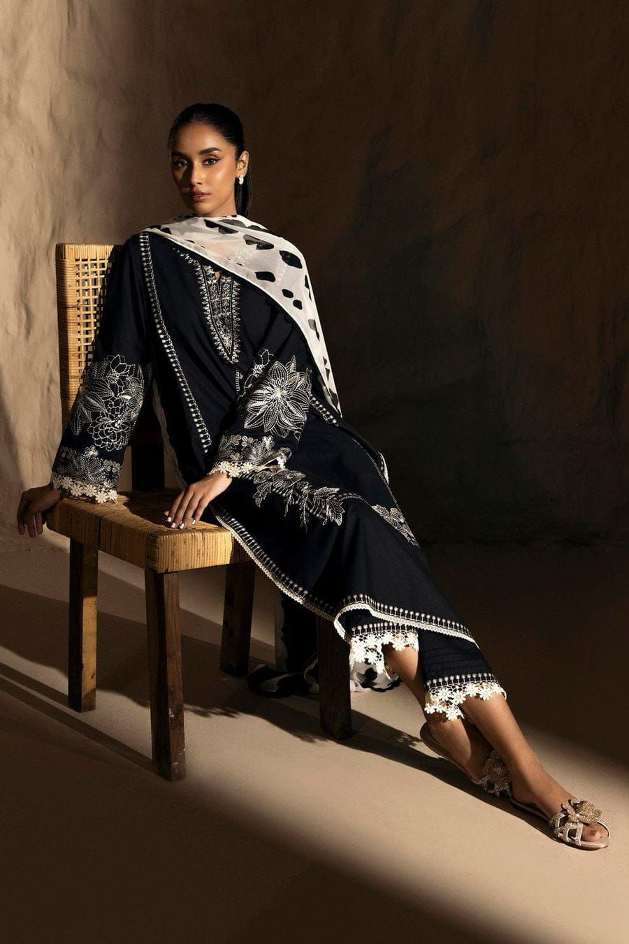 LUXURY PREMIUM EMB 3PC LAWN COLLECTION 2026