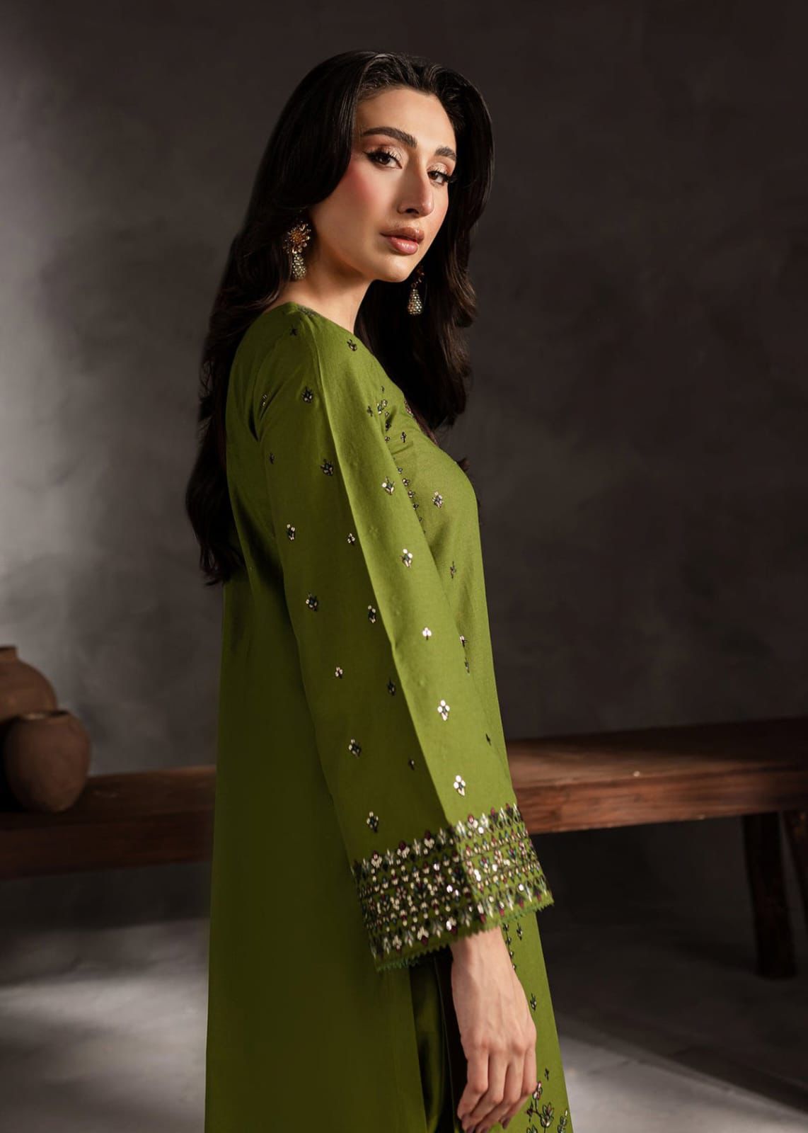 3PC Premium Embroidery Lawn Suite 2026