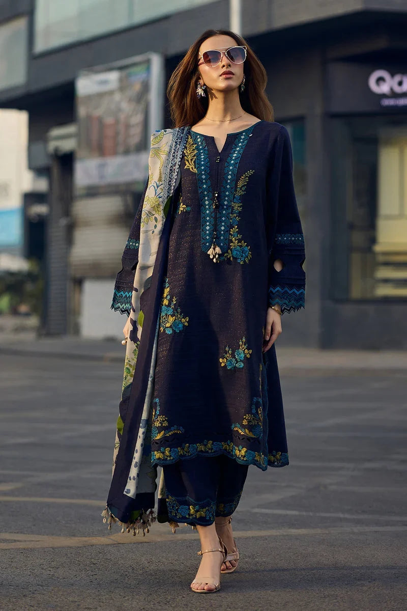 LUXURY PREMIUM EMB 3PC LAWN COLLECTION 2026